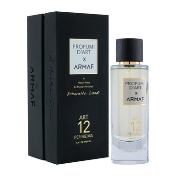 ARMAF ART 12 Per Me Ma eau de parfum bottle with black and gold box packaging