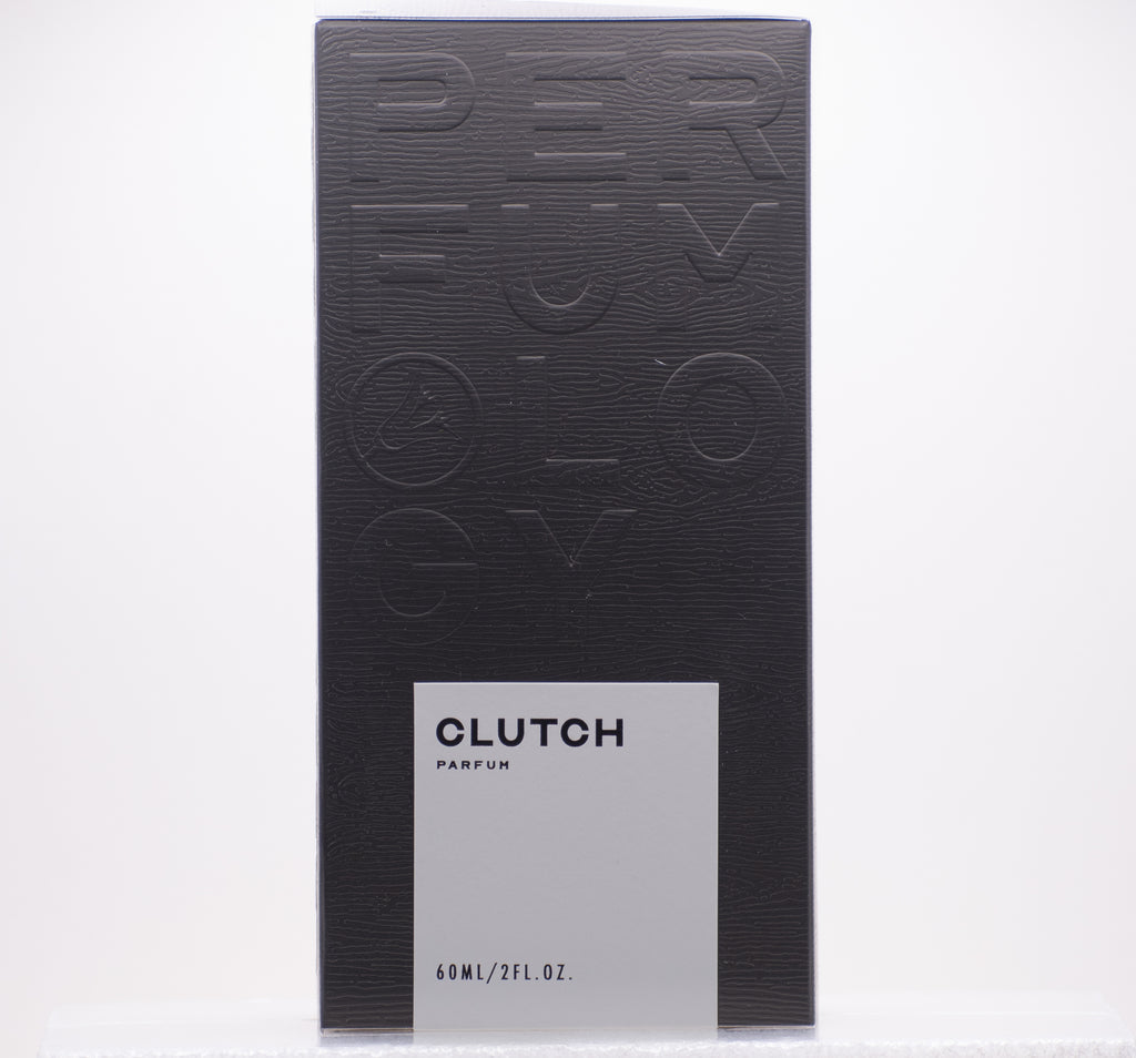 Clutch 60ML niche perfume by Perfumology in a sleek bottle with a wooden cap