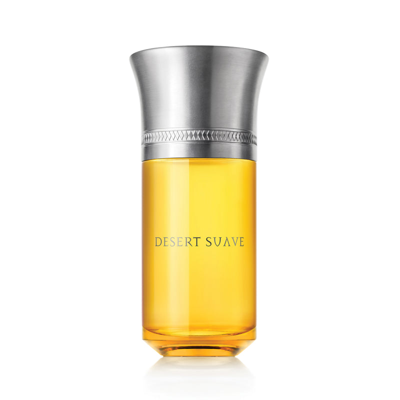 Liquides Imaginaires Désert Suave perfume 100ml bottle with silver cap and amber liquid