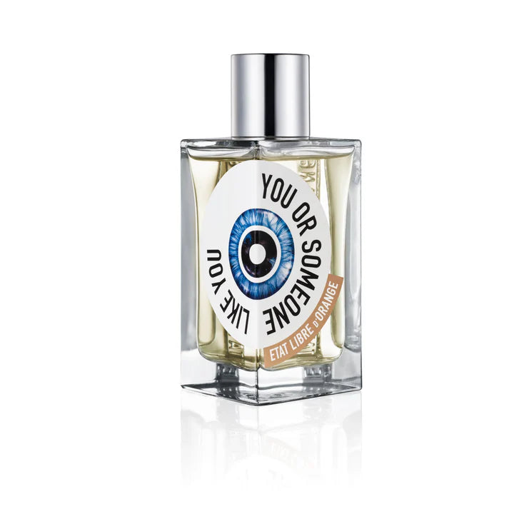 Etat Libre d'Orange You or Someone Like You perfume in a sleek glass bottle with a unique eye design