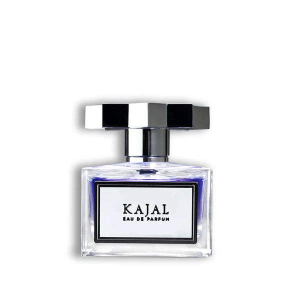 Kajal EDP 100ml for men and women perfume bottle with clear glass and black cap by Kajal Perfumes