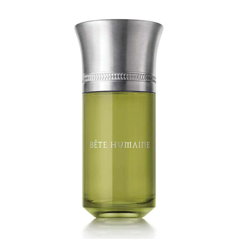Liquides Imaginaires Bête Humaine 100ml perfume bottle with green glass and silver cap