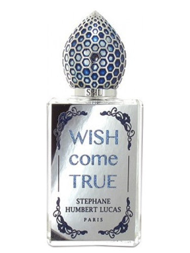 Stephane Humbert Lucas Wish Come True niche perfume Dubai with decorative blue cap and elegant clear bottle