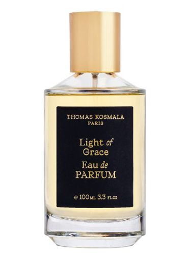 Thomas Kosmala Light of Grace perfume bottle with gold cap and black label 100ml Eau de Parfum