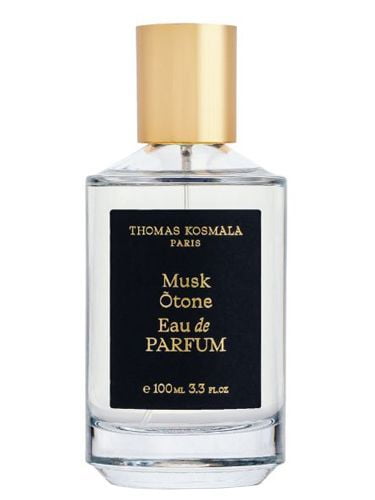 Thomas Kosmala Musk Otone Eau de Parfum 100ml clear bottle with black label and gold cap