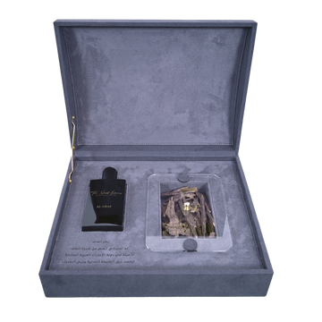 The Charcoal Velvet Box – Emirati Luxury Perfume Gifting Collection