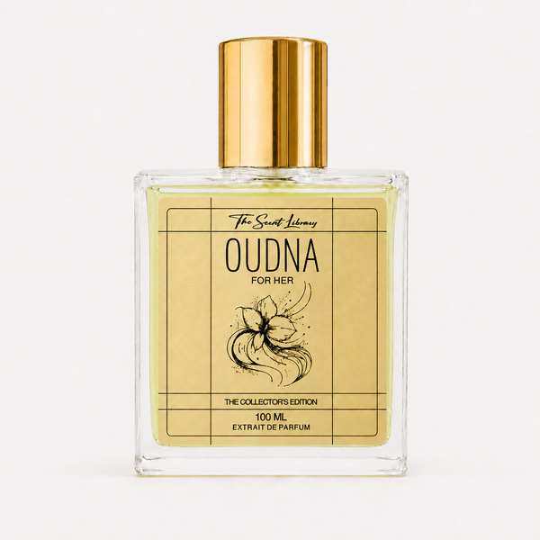 Oudna For Her by The Scent Library — feminine oud perfume with floral warmth