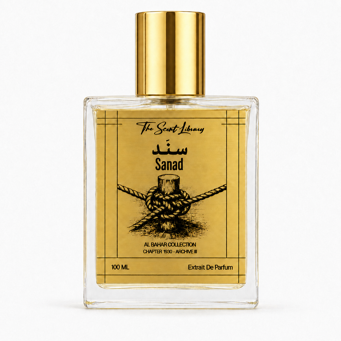 Sanad by The Scent Library — woody leather musk perfume, a tribute to loyalty at sea