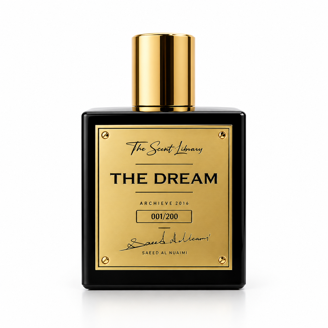 The Dream by The Scent Library — a 200-bottle collector's edition eau de parfum of saffron, Emirati rose and Sufi oud