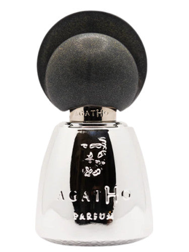 Agatho Parfum Giardino Di Ercole perfume 100ml elegant silver bottle with black cap