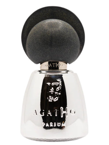 Agatho Parfum Giardino Di Ercole perfume 100ml elegant silver bottle with black cap