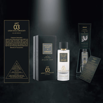 ARMAF ART 12 Per Me Ma eau de parfum bottle with black packaging and detailed fragrance description