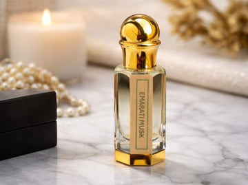 The Scent Library EMARATI MUSK fragrance in 50ml bottle with floral and woody notes