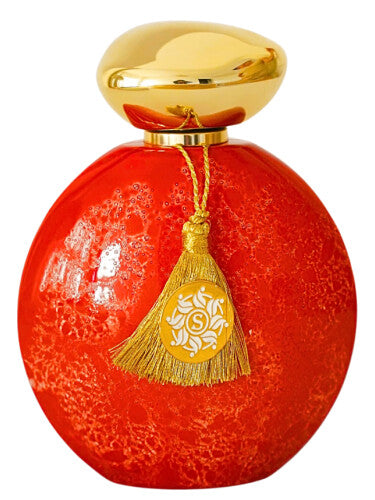 Soul of Mine Seduction perfume red bottle with gold cap and tassel buy Seduction perfume online
