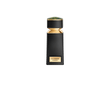 Bvlgari Le Gemme Falkar perfume bottle with black and gold design and green gemstone cap