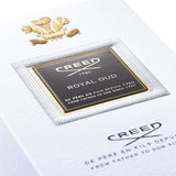Creed Royal Oud perfume 100ml luxury fragrance box with gold and black detailing