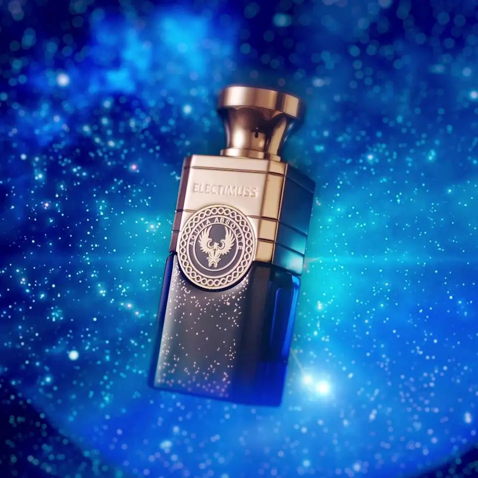 100ml Electimuss Aquila Absolute perfume bottle with floral, berry, and woody fragrance ingredients