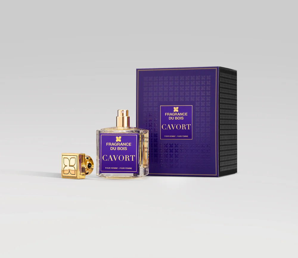 Fragrance Du Bois Cavort perfume in an elegant bottle with luxurious packaging for a refined scent experience