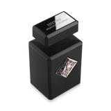 Initioparfums Addictive Vibration fragrance in sleek black bottle with decorative label and cap