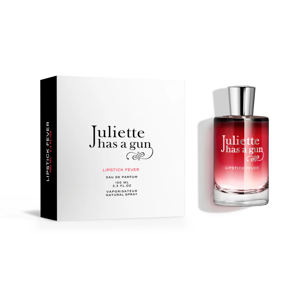 Juliette Has a Gun Lipstick Fever Eau de Parfum Box with Bottle for a Bold Fragrance Experience
