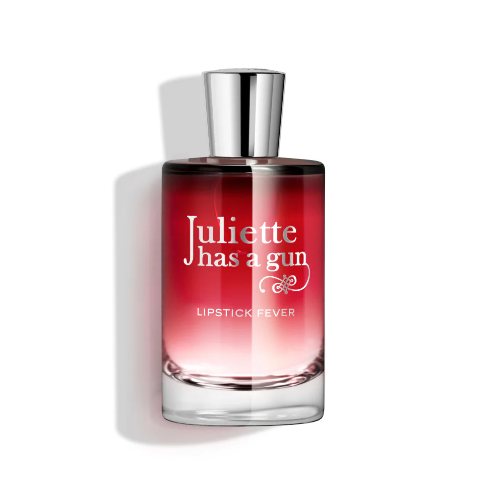 Juliette Has a Gun Lipstick Fever Perfume Bottle with Bold Red Color and Elegant Design