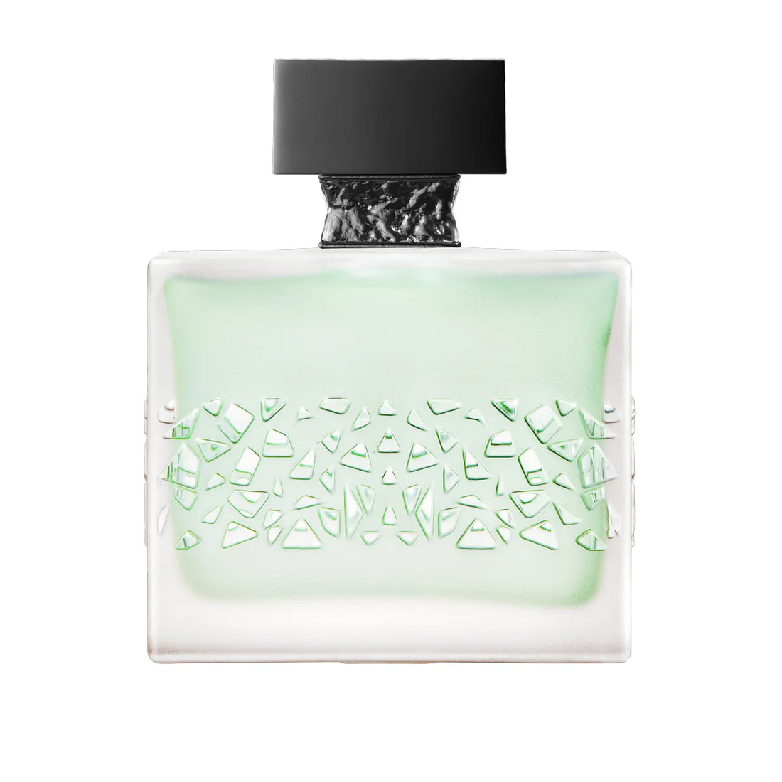 M. Micallef Gntonic perfume in a sleek glass bottle with a textured green design
