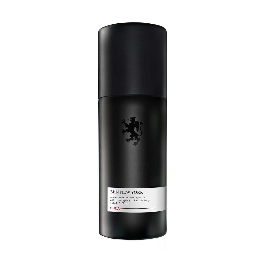 MiN NEW YORK luxury body spray for men in sleek black bottle with minimalist design