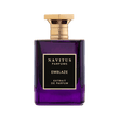 Navitus Perfumes Emblaze extrait de parfum in a deep purple bottle with gold cap