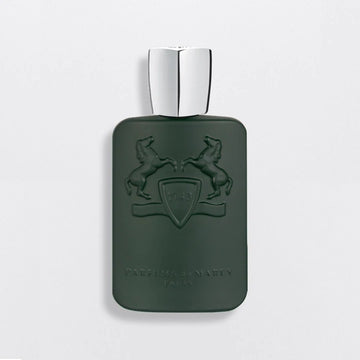 Parfums De Marly Byerley EDP 125ml perfume bottle with dark green matte finish and silver cap