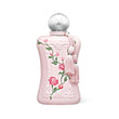 Parfums De Marly Delina limited edition pink perfume bottle with floral design and tassel