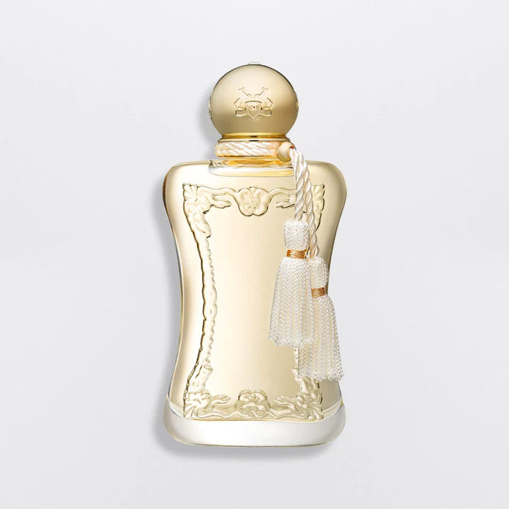 Parfums De Marly Meliora eau de parfum luxurious gold decorative bottle with white tassel