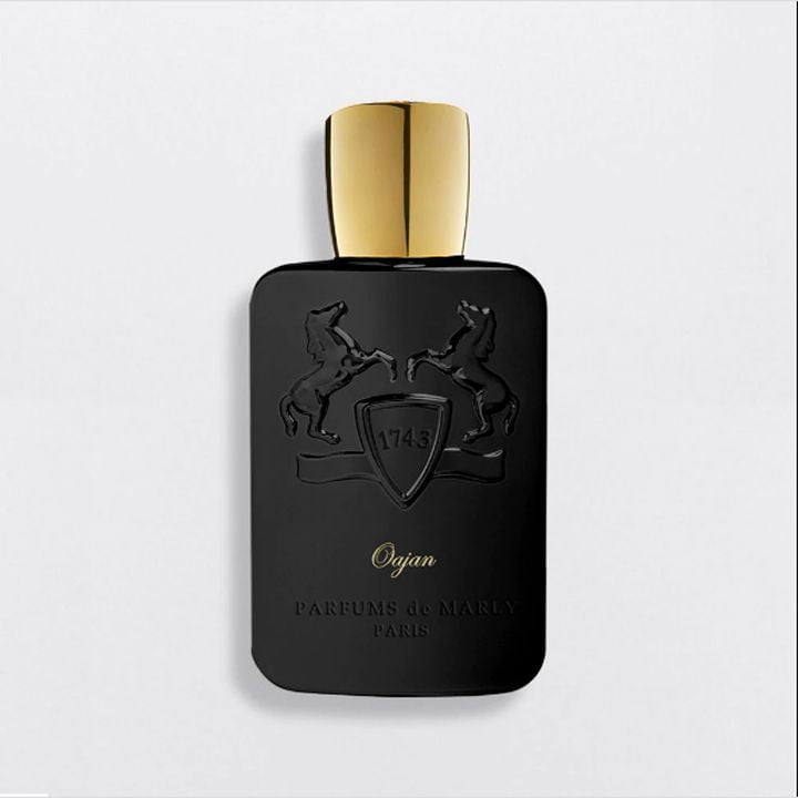 Parfums De Marly Oajan EDP 125ml online black bottle with gold cap and horse emblem perfume