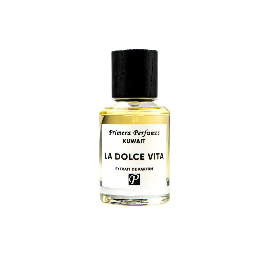 La Dolce Vita perfume 50ml by Primera Perfumes in a clear glass bottle with black cap