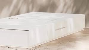 ROYAL GLORY DISCOVERY SET elegant white perfume box with subtle embossed branding on a marble surface
