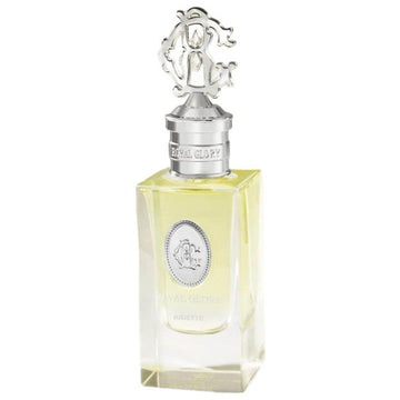 ROYAL GLORY Judette perfume 60ml bottle with silver decorative cap and light yellow fragrance