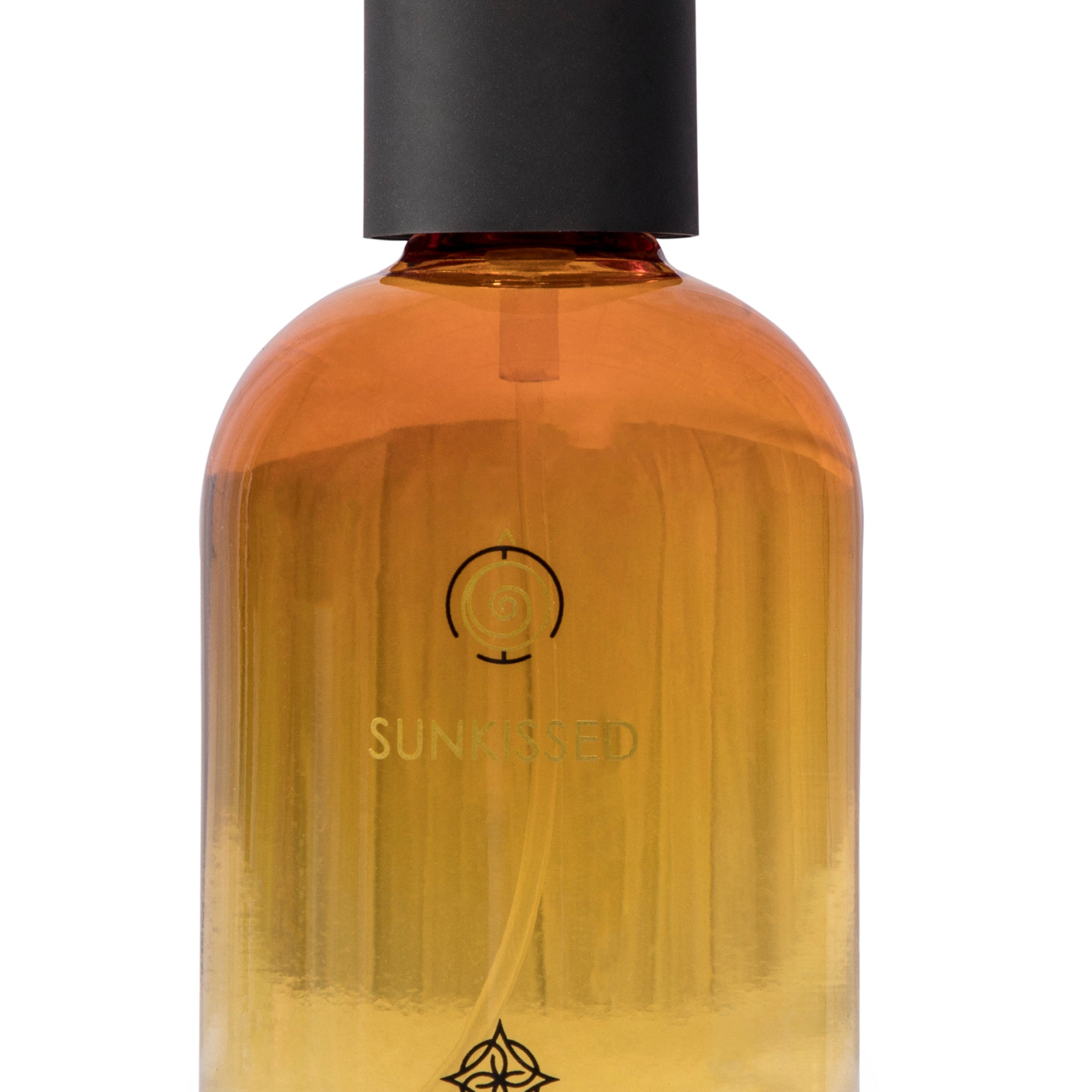 Sunkissed niche perfume by THE CODE VOYAGE in a stylish amber bottle
