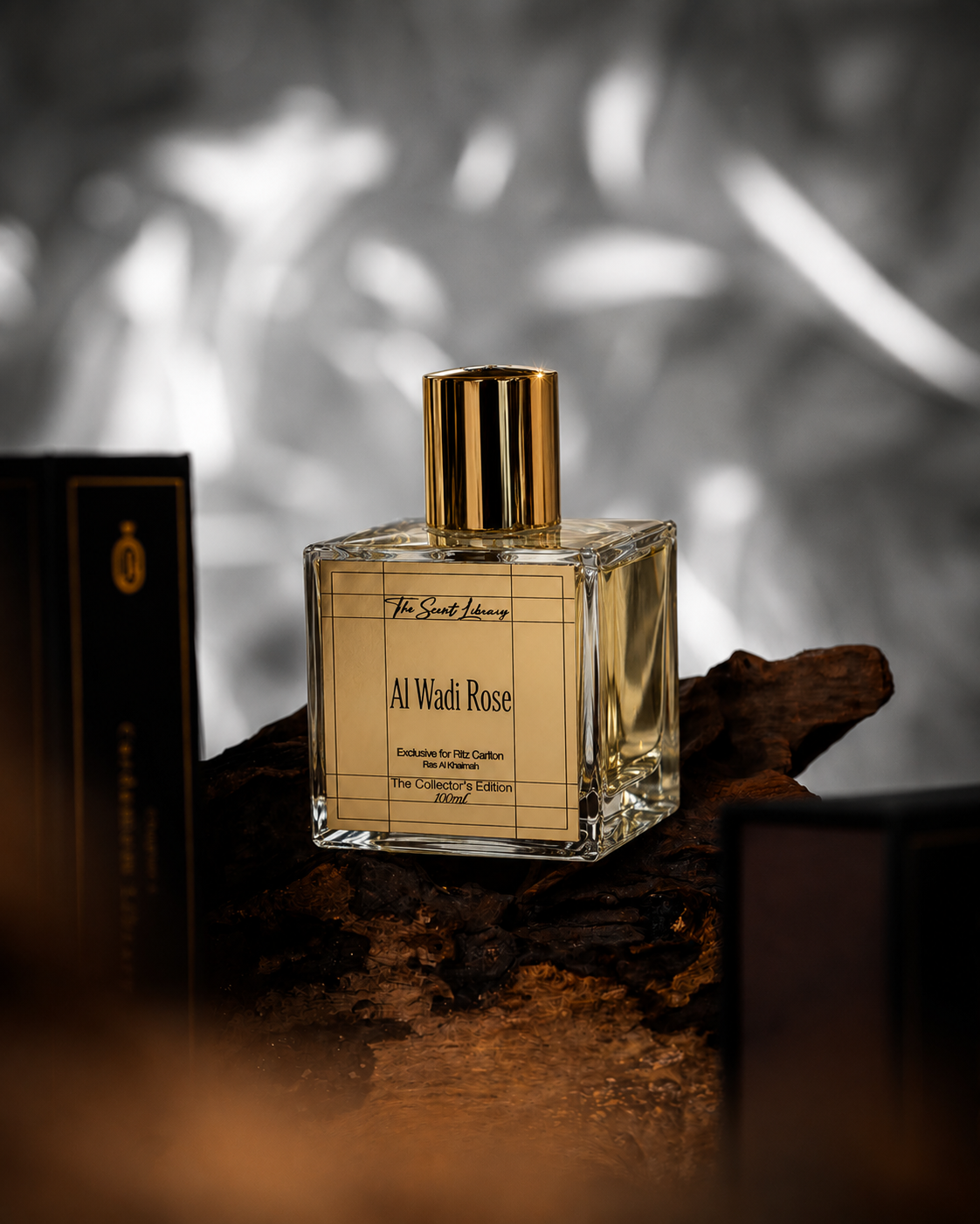 The Scent Library Al Wadi Rose Perfume 100ml Bottle with a dominant rose note
