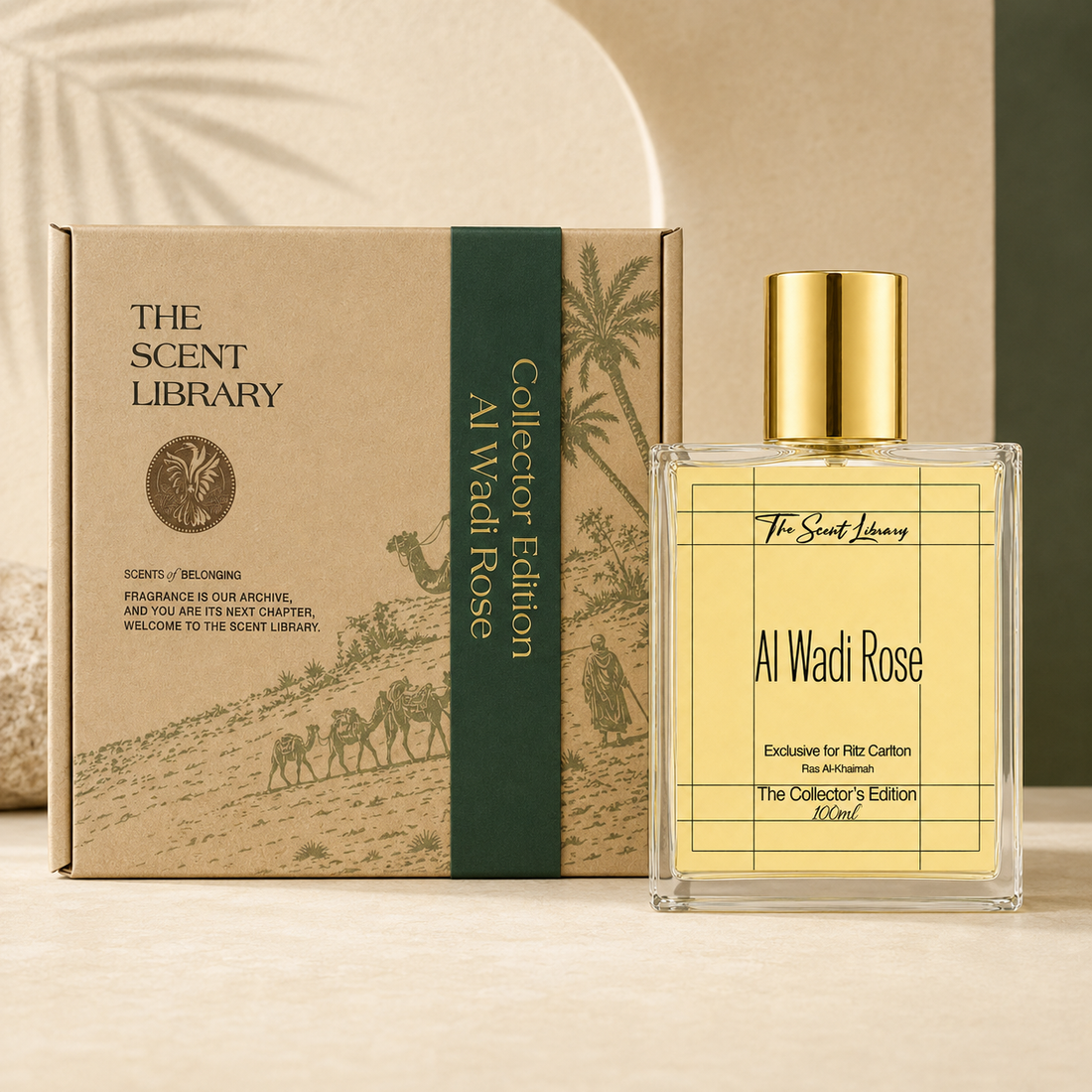 Al Wadi Rose by The Scent Library — rose eau de parfum, alternate view