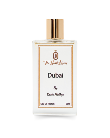The Scent Library Dubai niche perfume by Karvin Mathys in a 55ml bottle for a luxurious fragrance experience