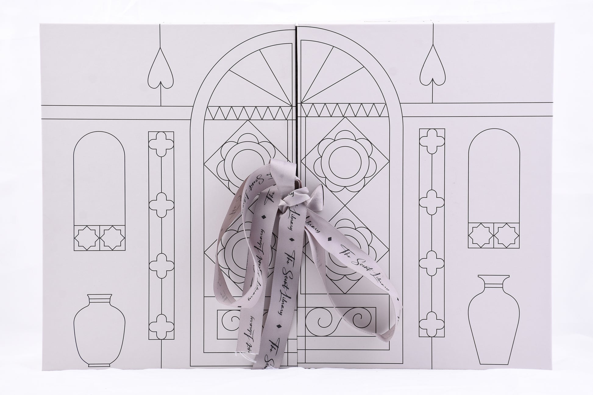 The Scent Library Gift Box with elegant design for home fragrance suggestions