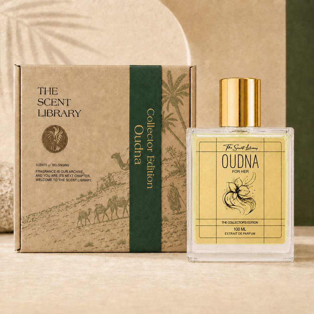 Oudna For Her by The Scent Library — feminine oud perfume with floral warmth