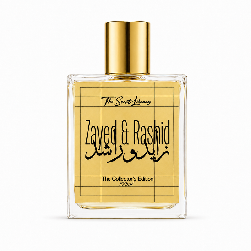 Zayed & Rashid by The Scent Library — heritage Emirati eau de parfum, alternate view